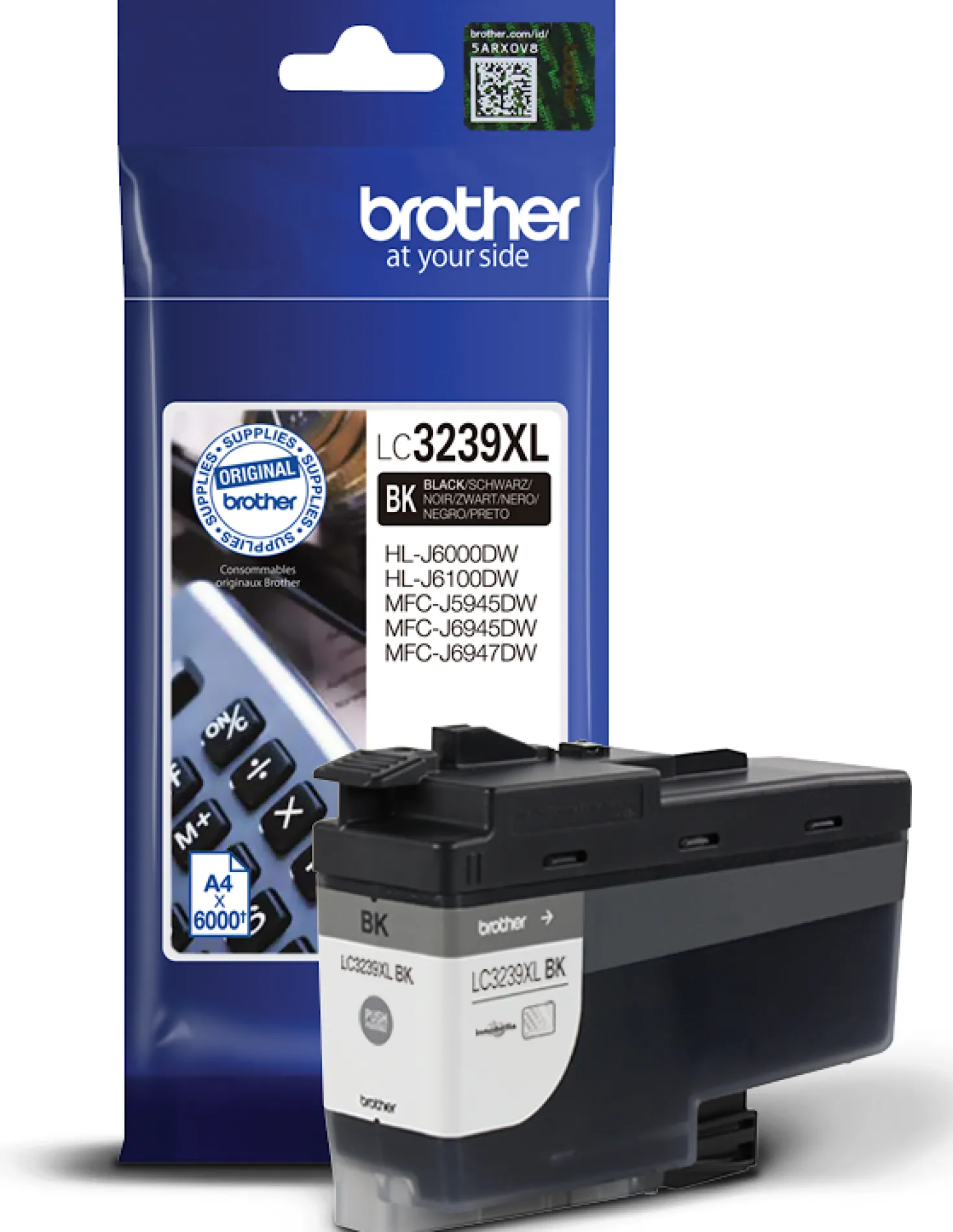 Ink-Jet Brother LC3239XLBK svart