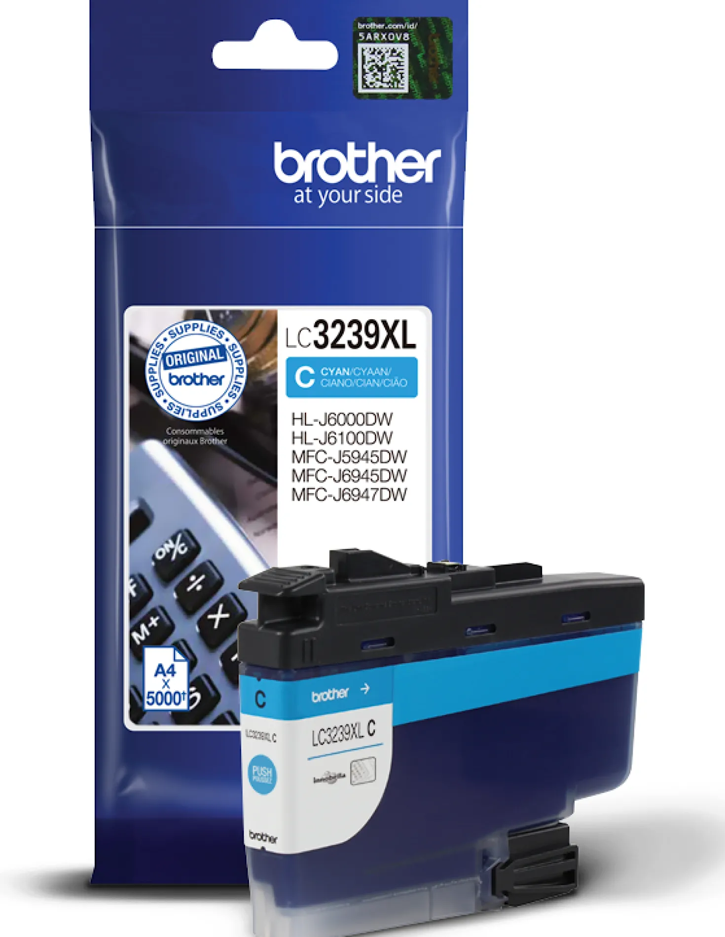 Ink-Jet Brother LC3239XLC cyan