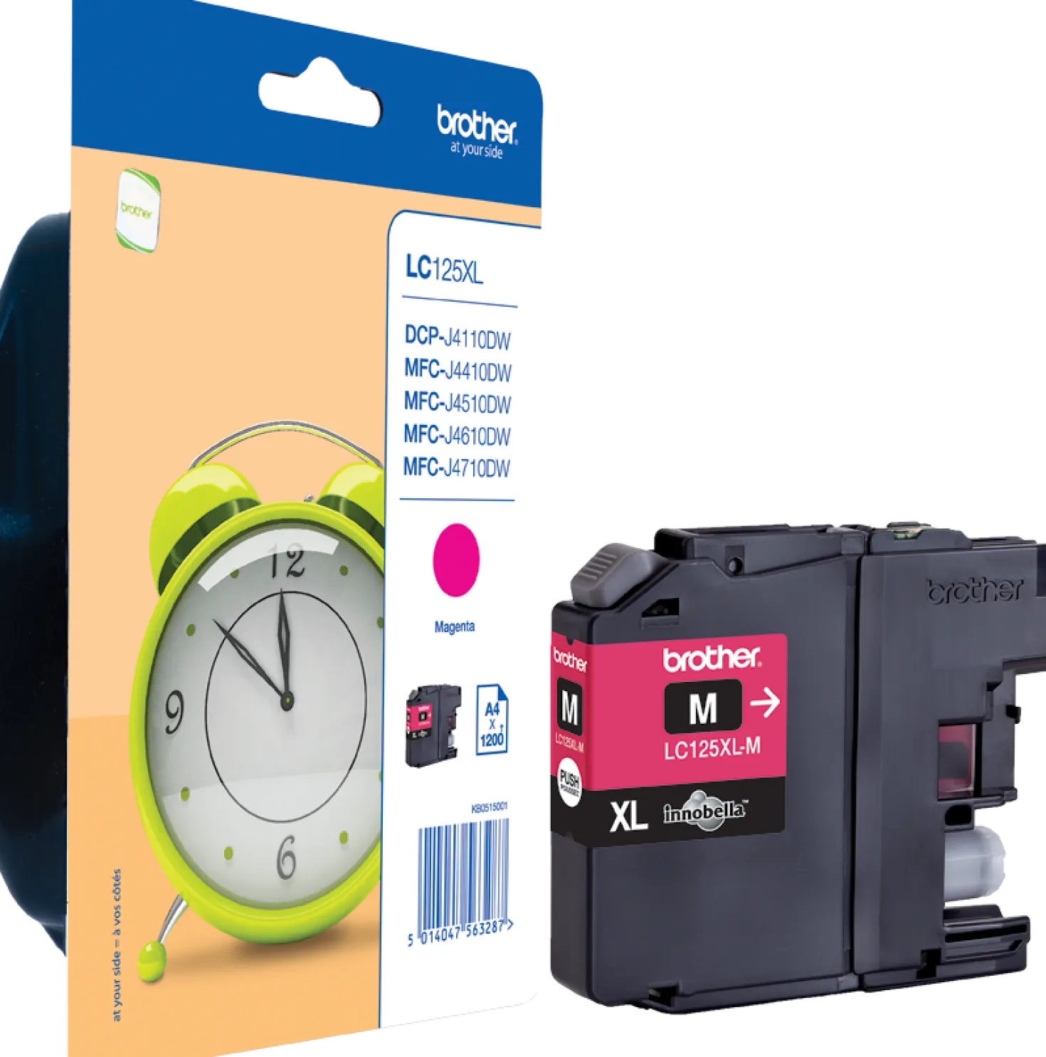 Ink-Jet Brother LC125XL magenta