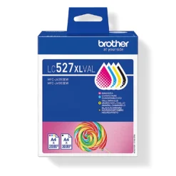 Ink-Jet Brother LC527XLVAL CMYK value pack