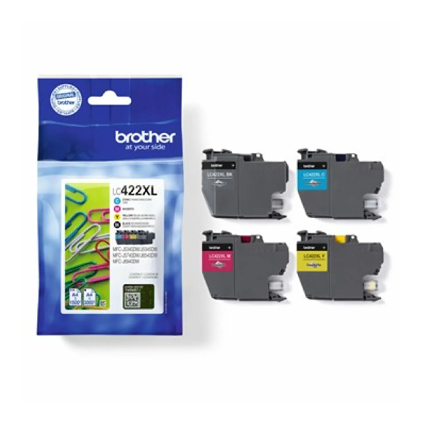 Ink-Jet Brother LC422XLVALDR CMYBK valuepack