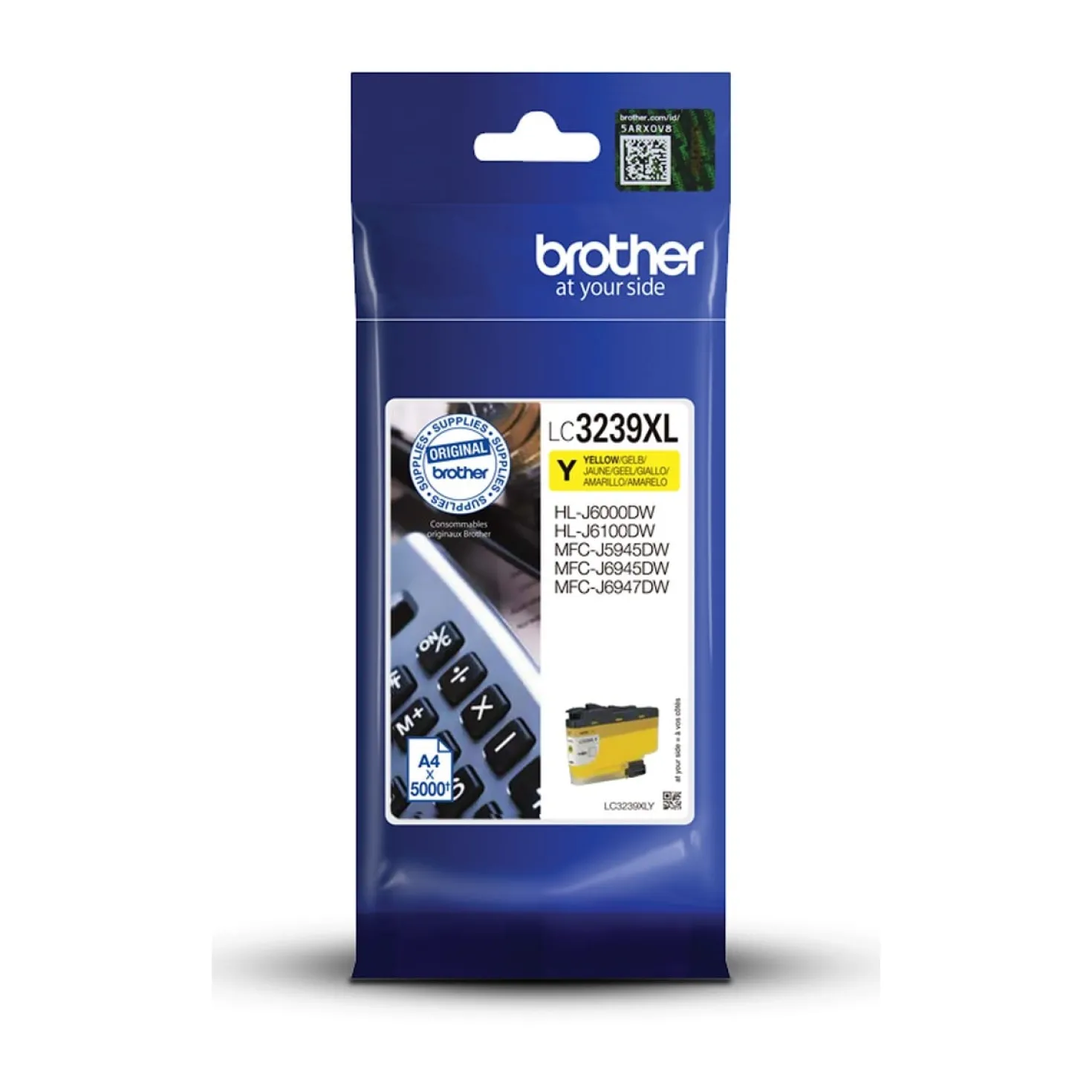 Ink-Jet Brother LC3239XLY gul