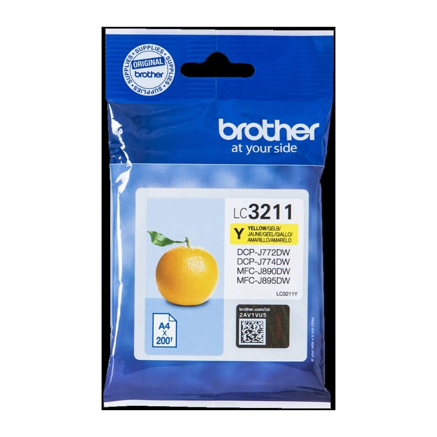 Ink-Jet Brother LC3211Y gul