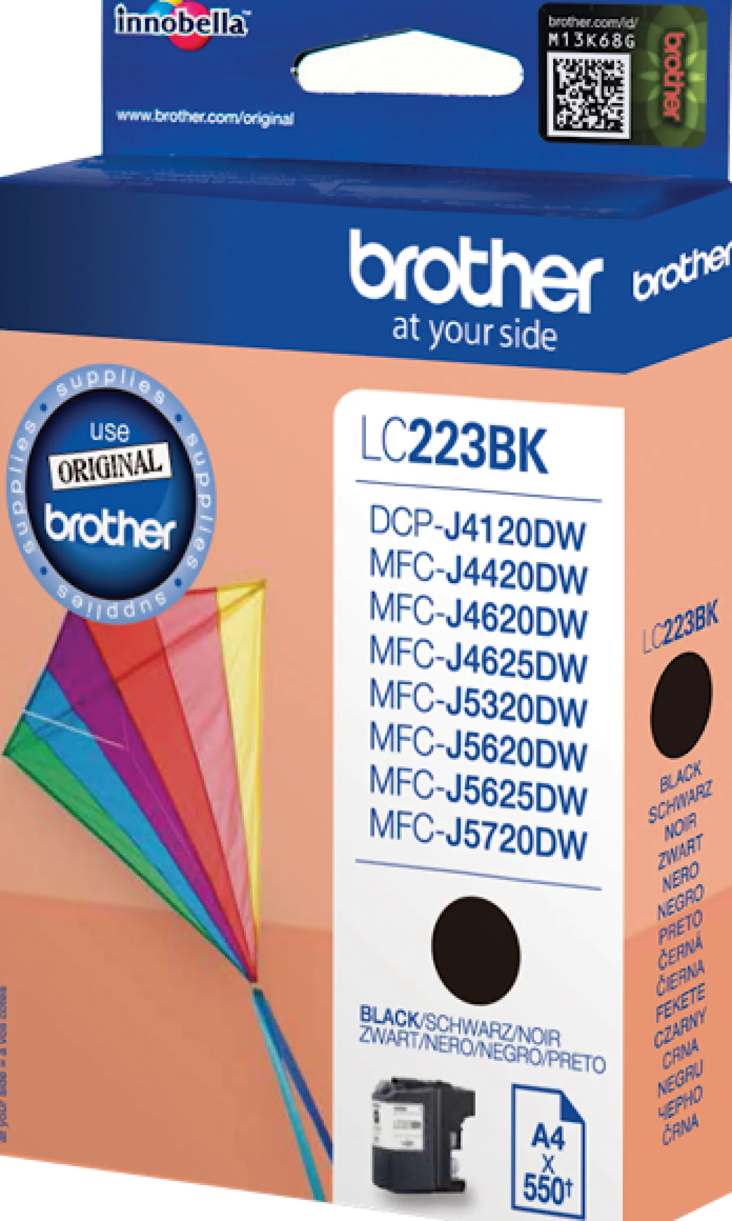 Ink-Jet Brother Svart