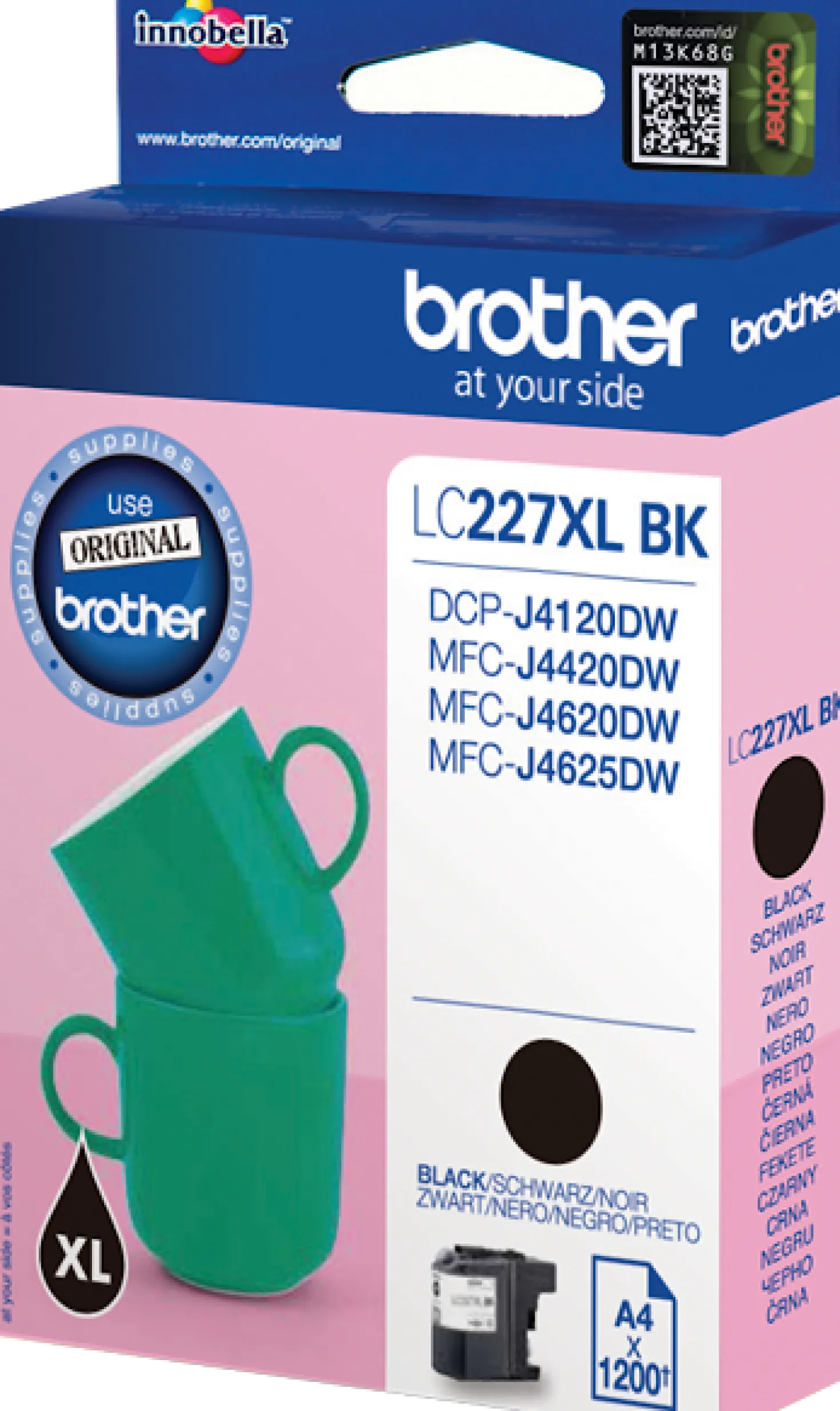 Ink-Jet Brother svart XL