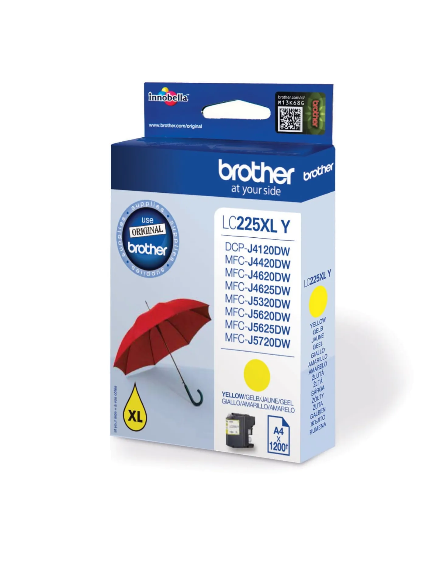Ink-Jet Brother Yellow xl