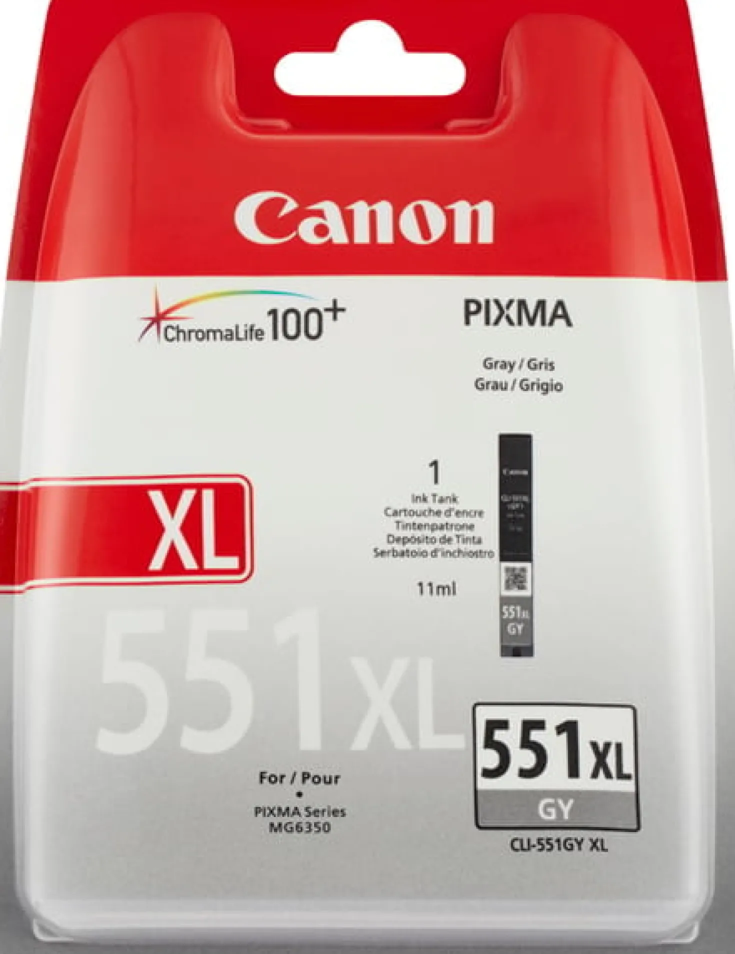 Ink-Jet Canon CLI-551 XL grå