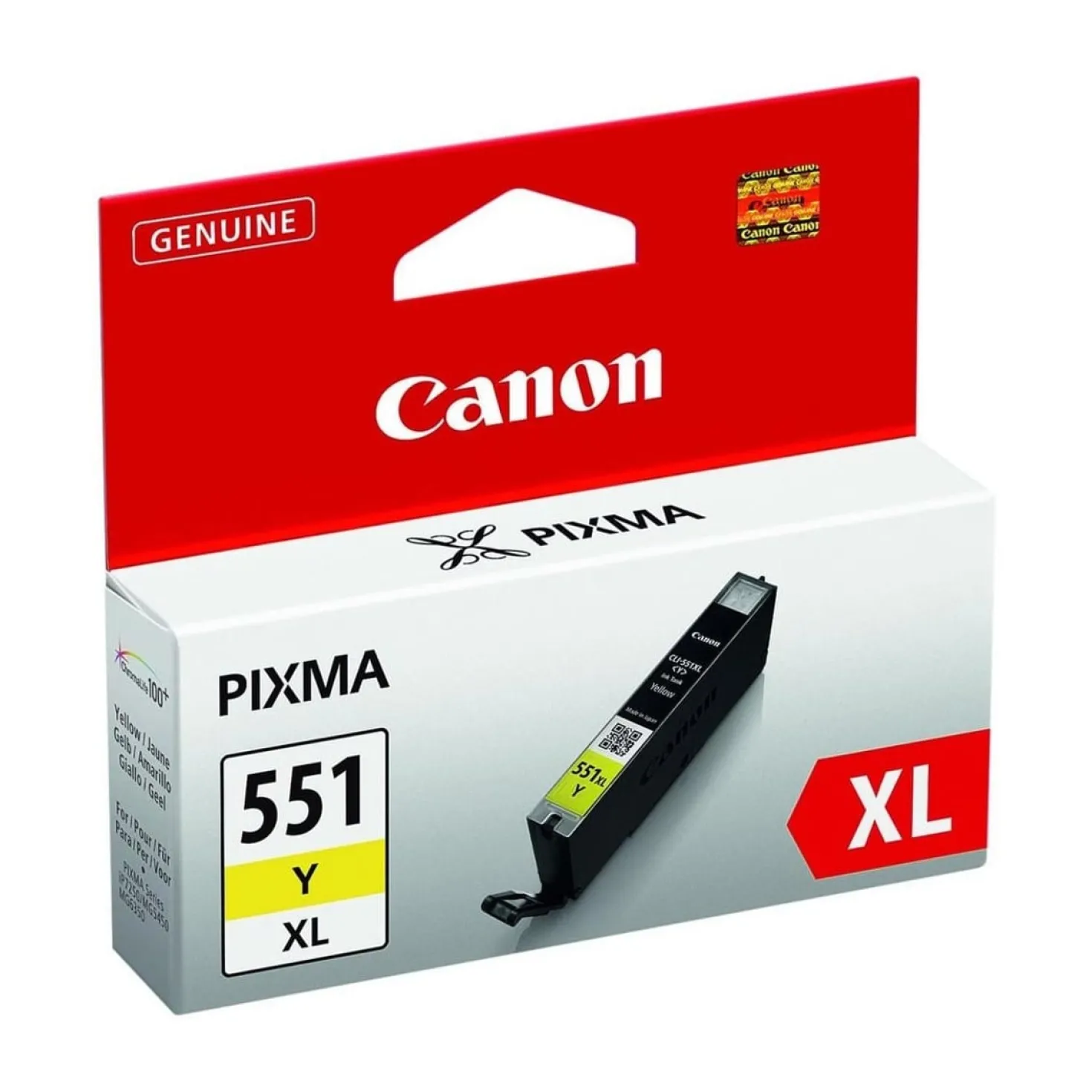 Ink-Jet Canon CLI-551 XL gul
