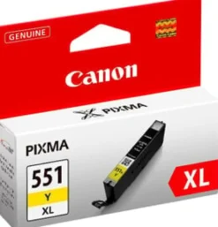 Ink-Jet Canon CLI-551 XL gul