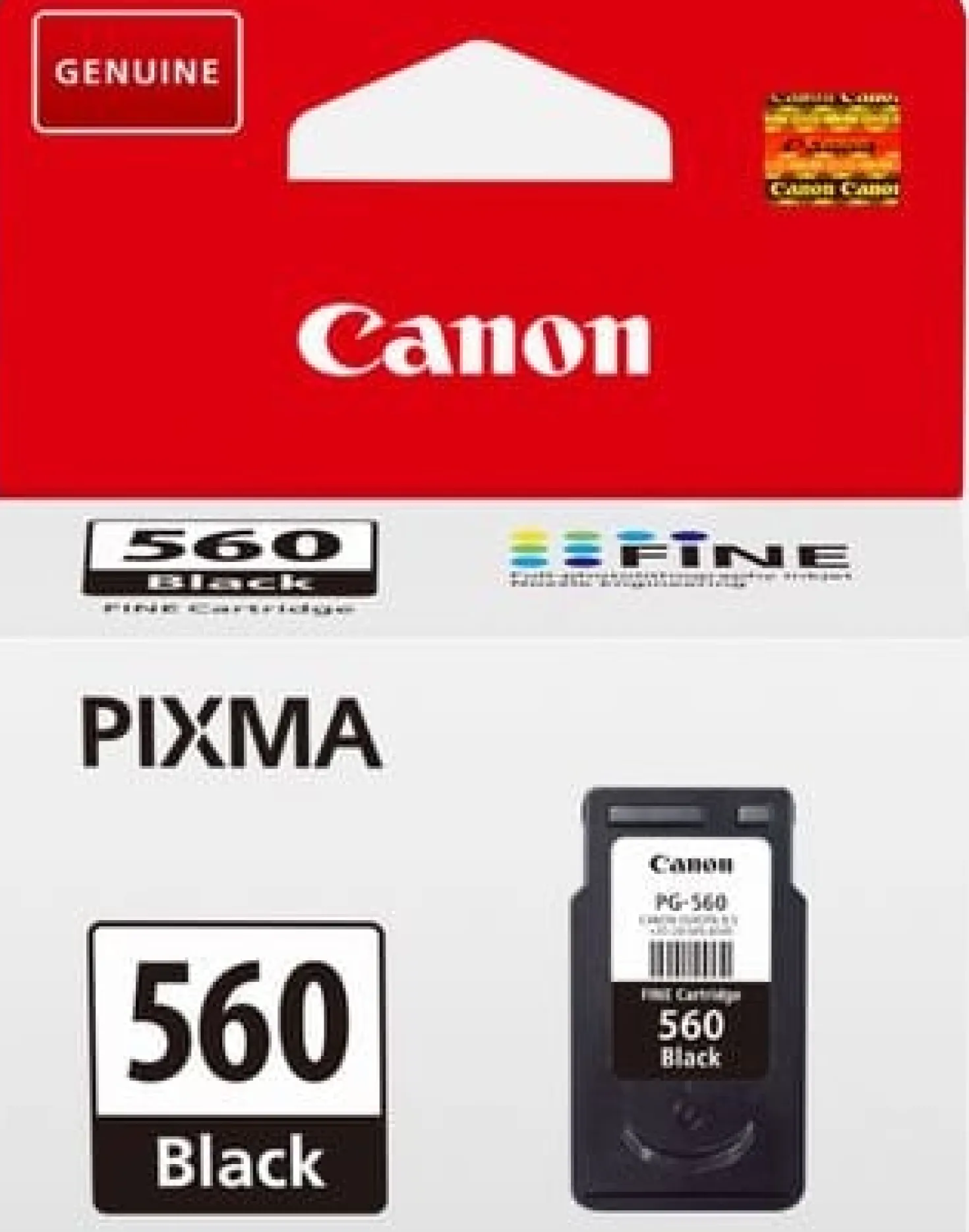 Ink-Jet Canon CRG PG-560 svart