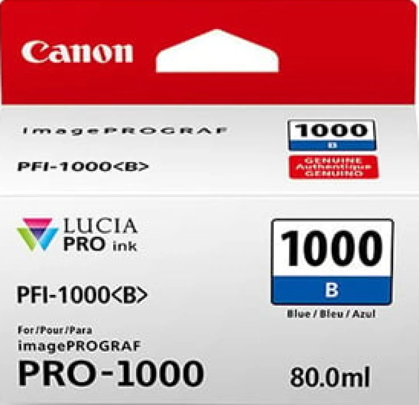 Ink-Jet Canon PFI-1000 blå