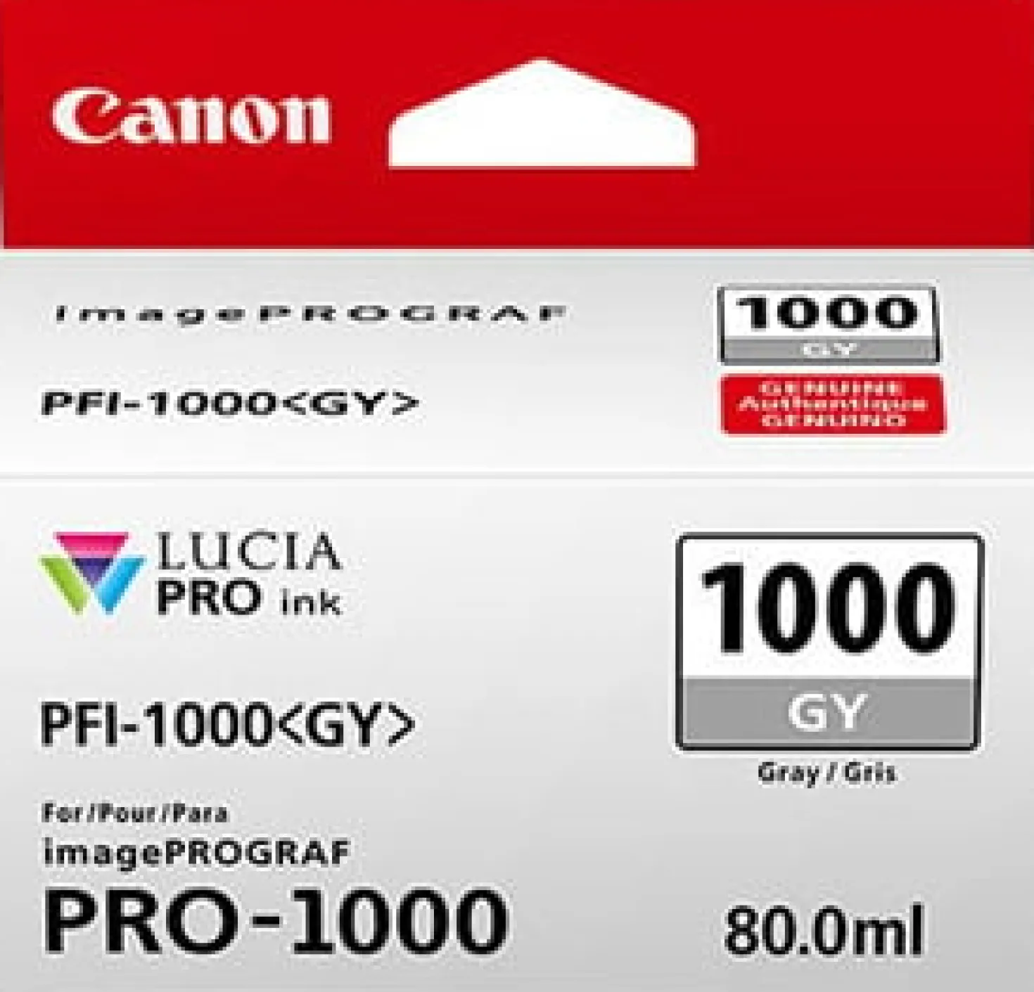 Ink-Jet Canon PFI-1000 grå