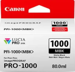 Ink-Jet Canon PFI-1000 matt svart
