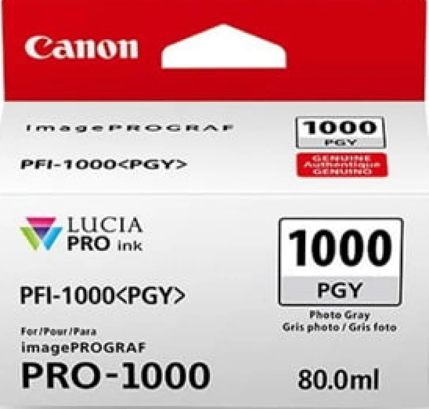 Ink-Jet Canon PFI-1000 photo grå