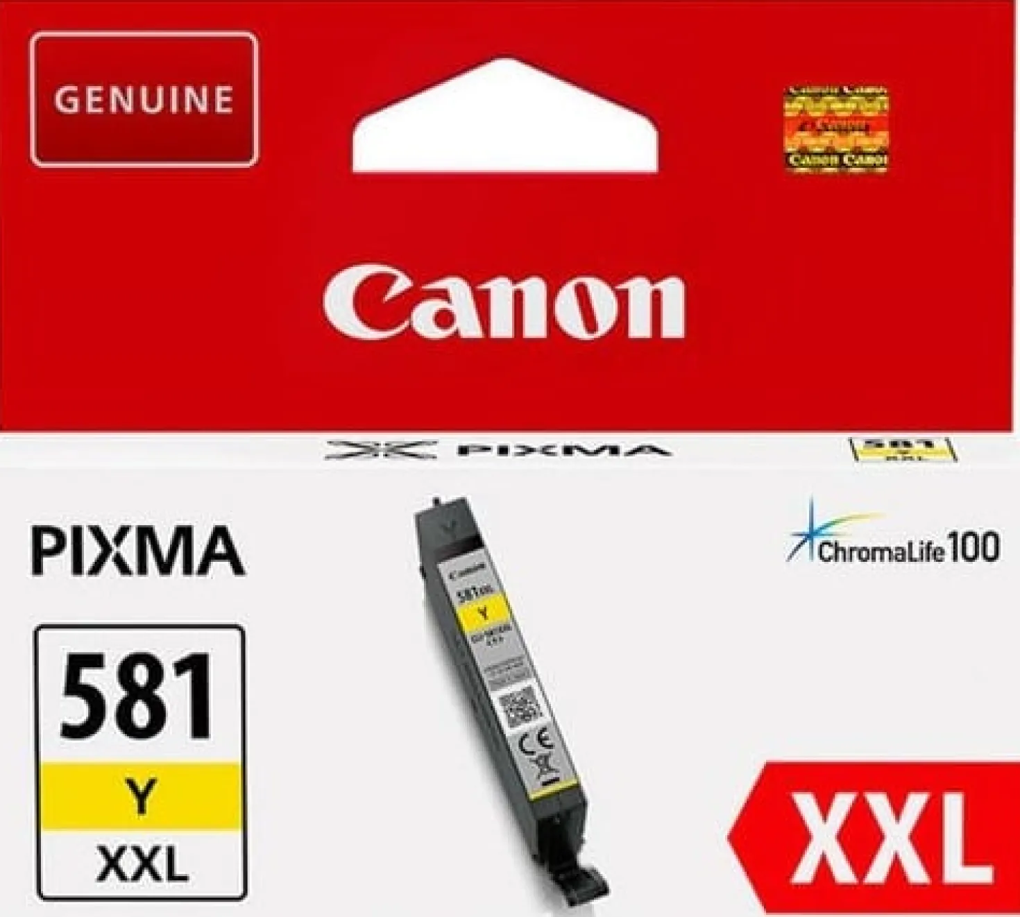 Ink-Jet Canon PGI-581XXL gul