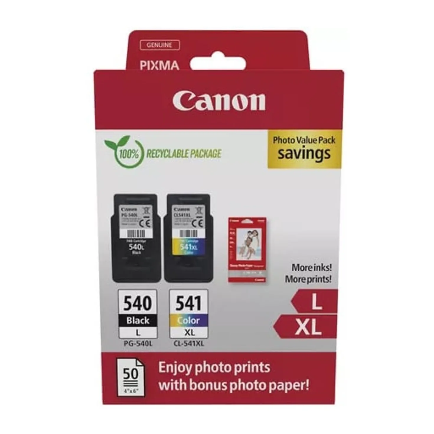 Ink-Jet Canon PG-540 L/CL-541XL valuepack