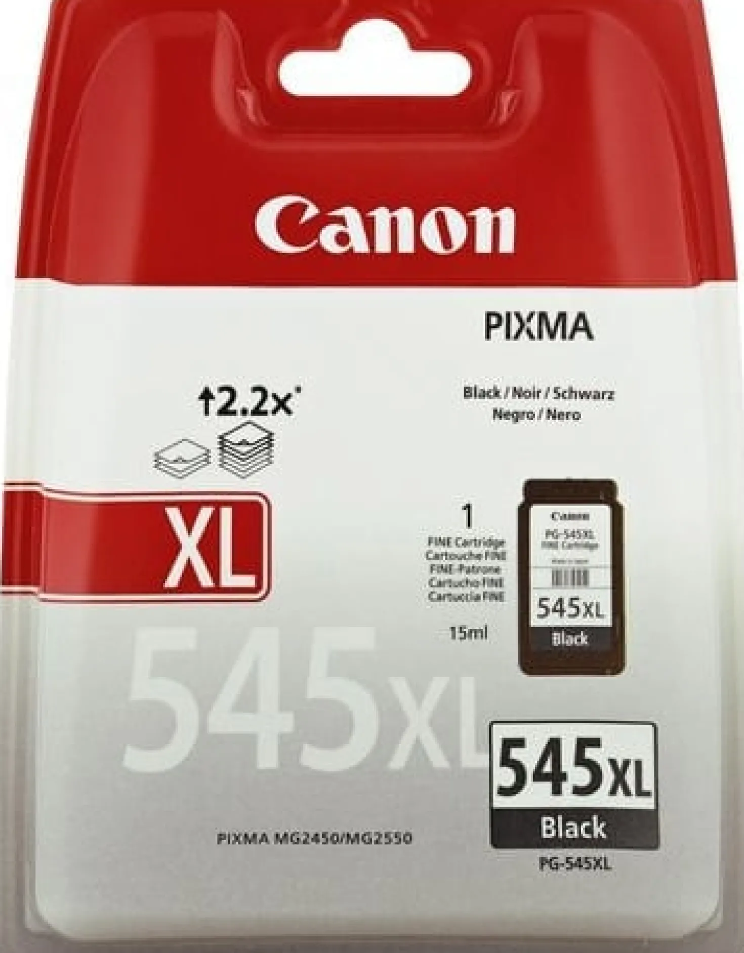 Ink-Jet Canon PG-545 XL svart