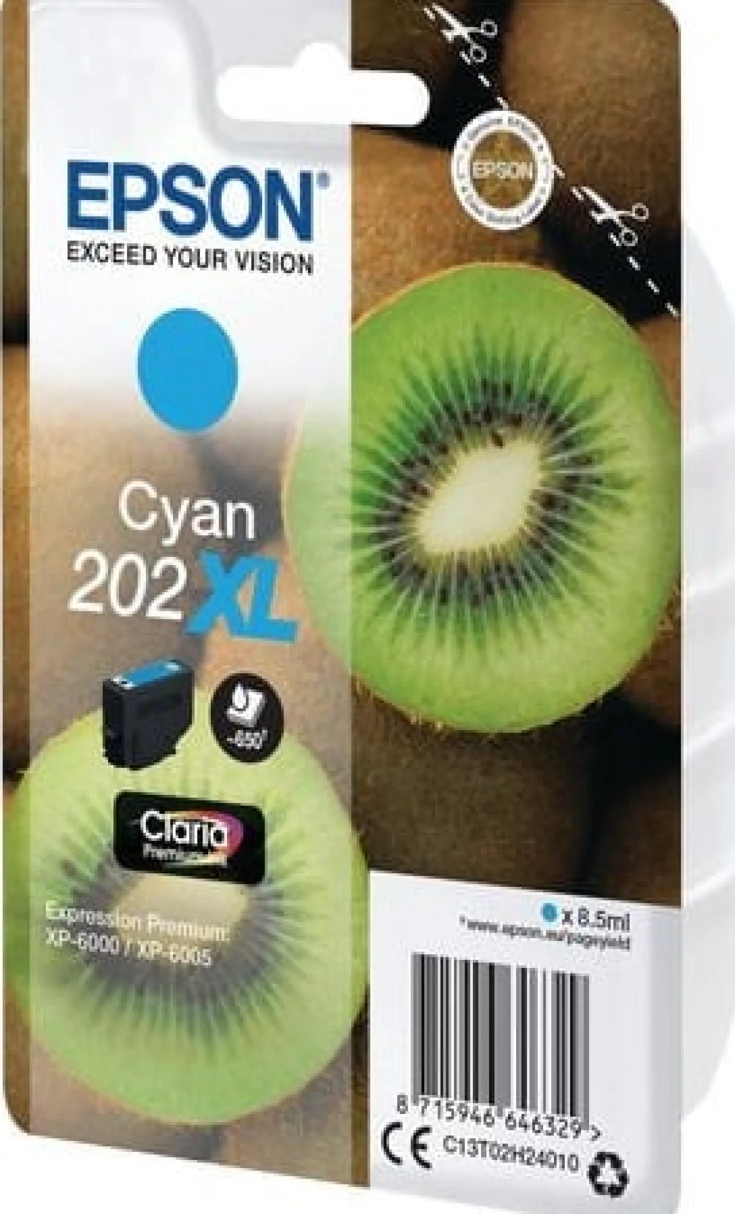Ink-Jet Epson 202XL cyan