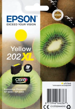 Ink-Jet Epson 202XL gul