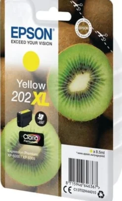 Ink-Jet Epson 202XL gul