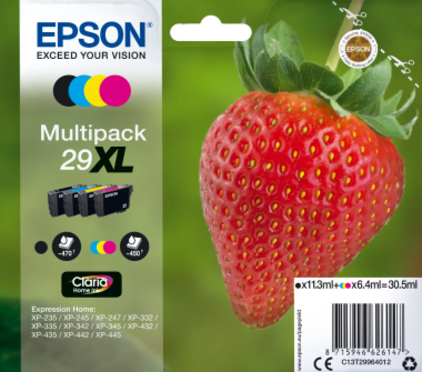 Ink-Jet Epson 29XL multipack C/M/Y/BK