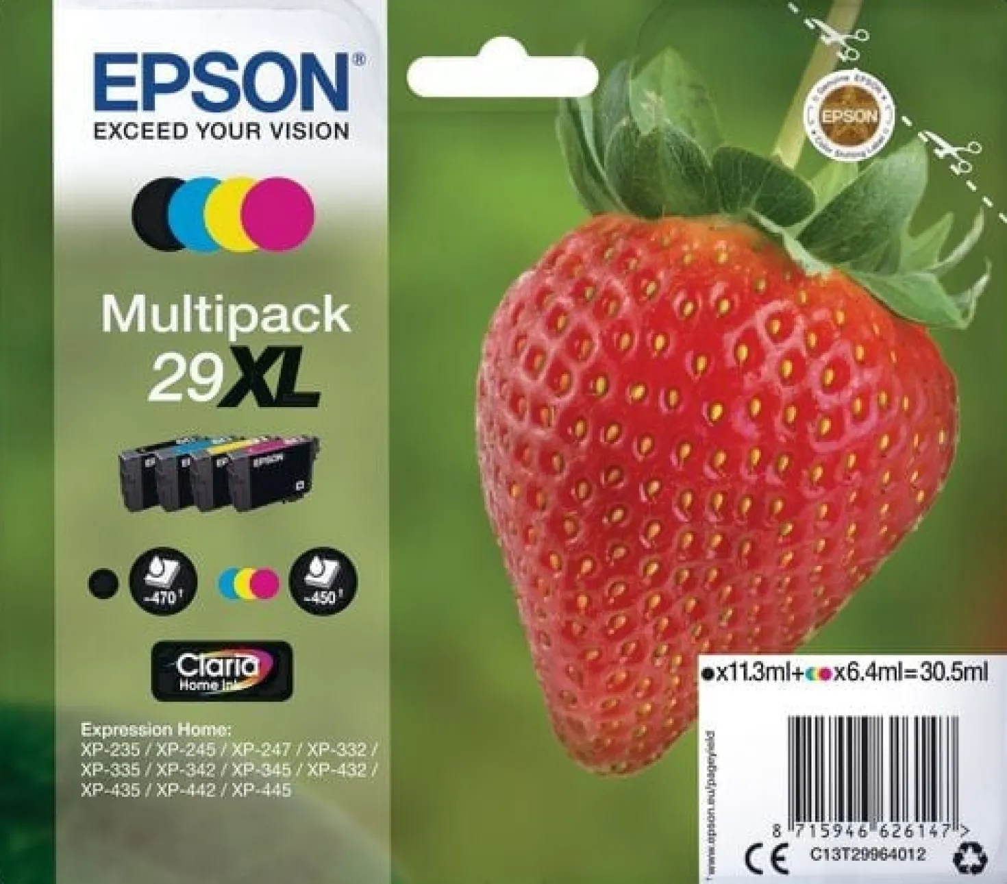 Ink-Jet Epson 29XL multipack C/M/Y/BK