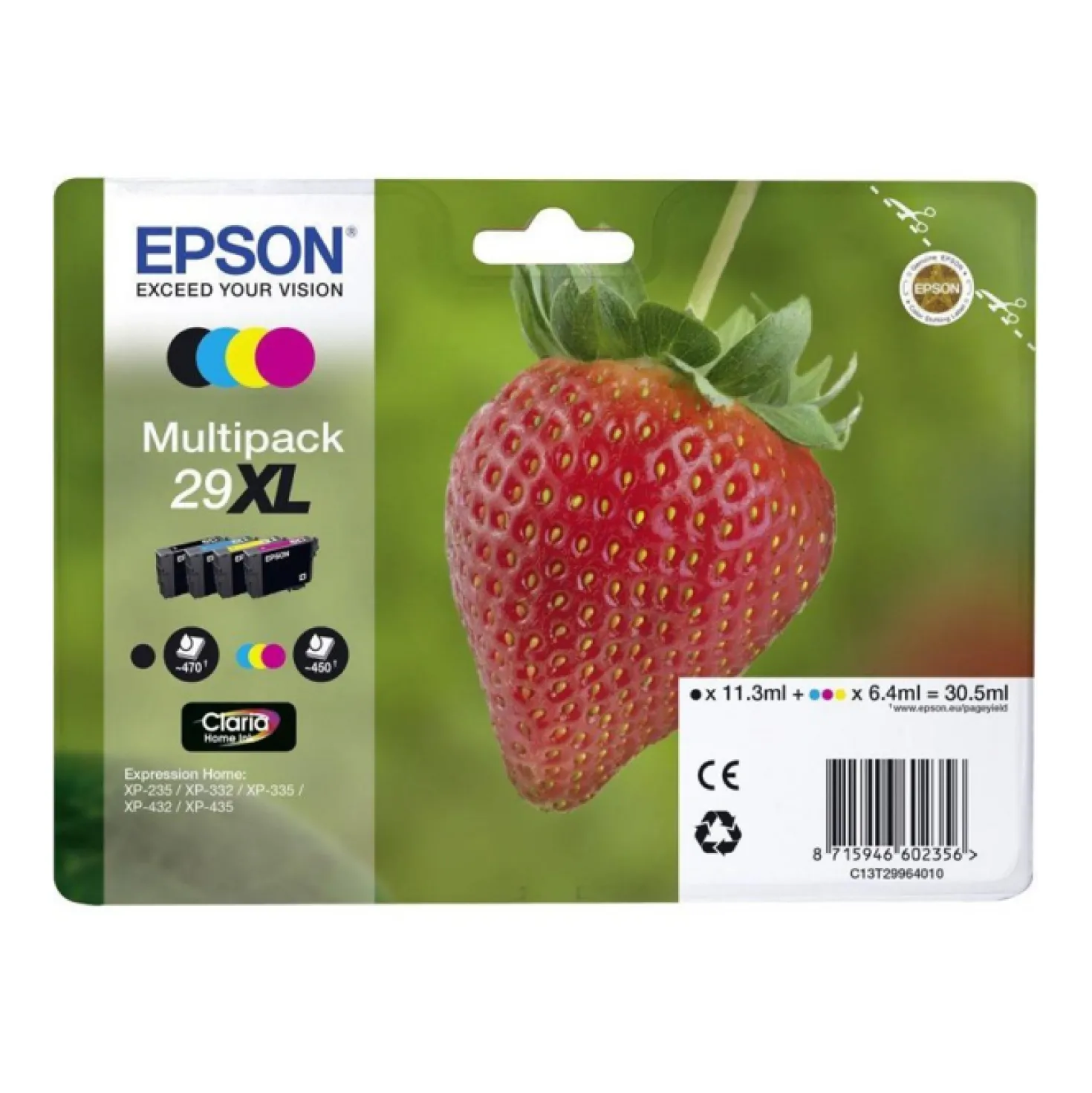 Ink-Jet Epson 29XL multipack C/M/Y/BK