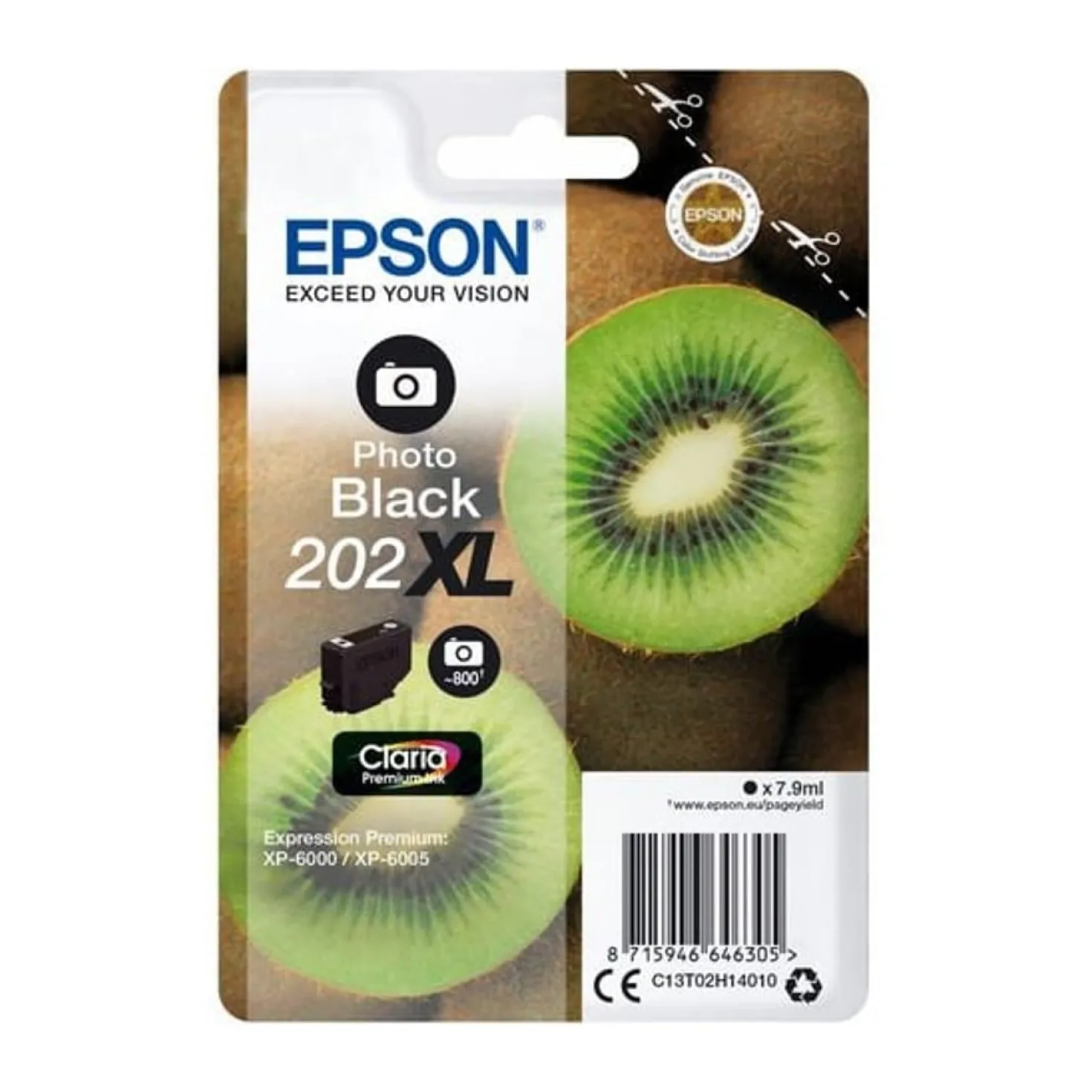 Ink-Jet Epson 202XL svart