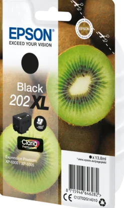 Ink-Jet Epson 202XL svart