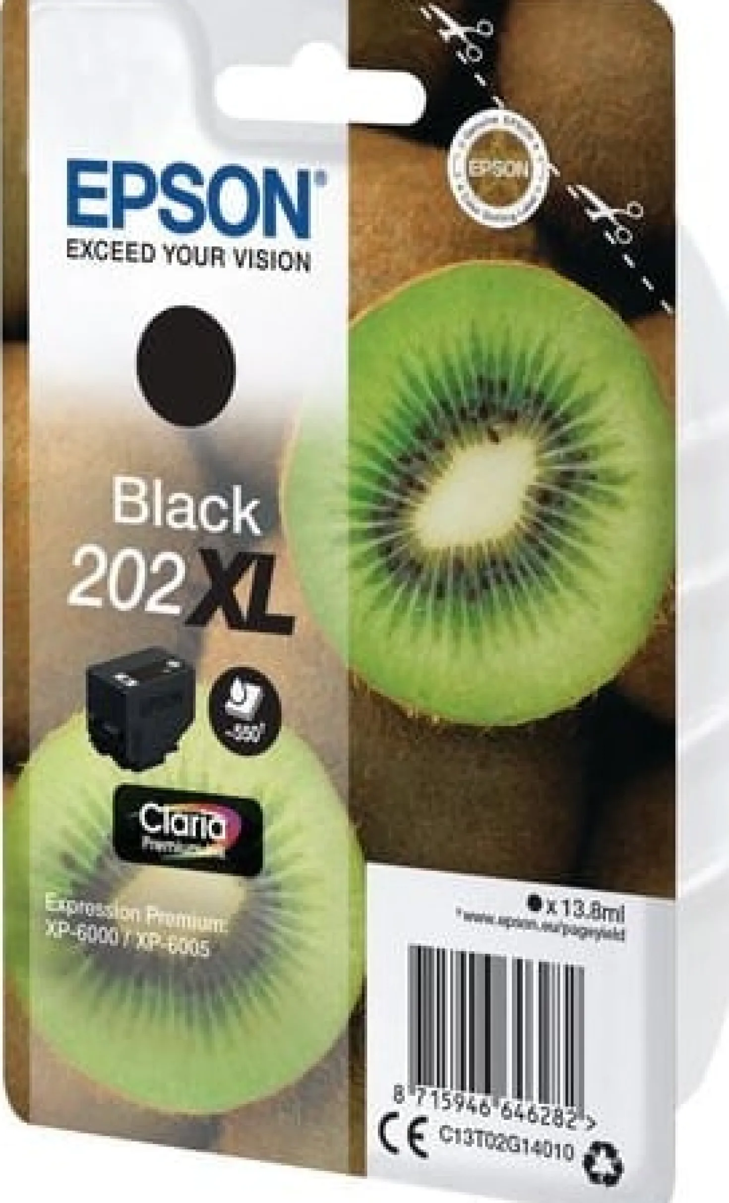 Ink-Jet Epson 202XL svart
