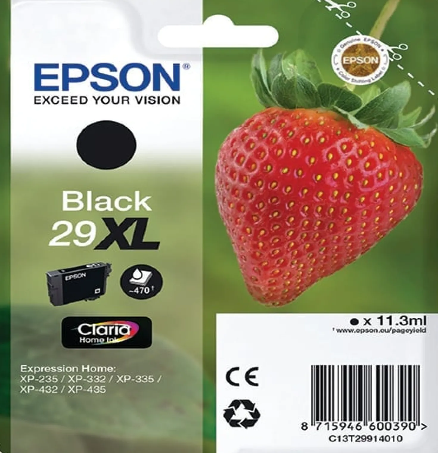 Ink-Jet Epson 29XL svart