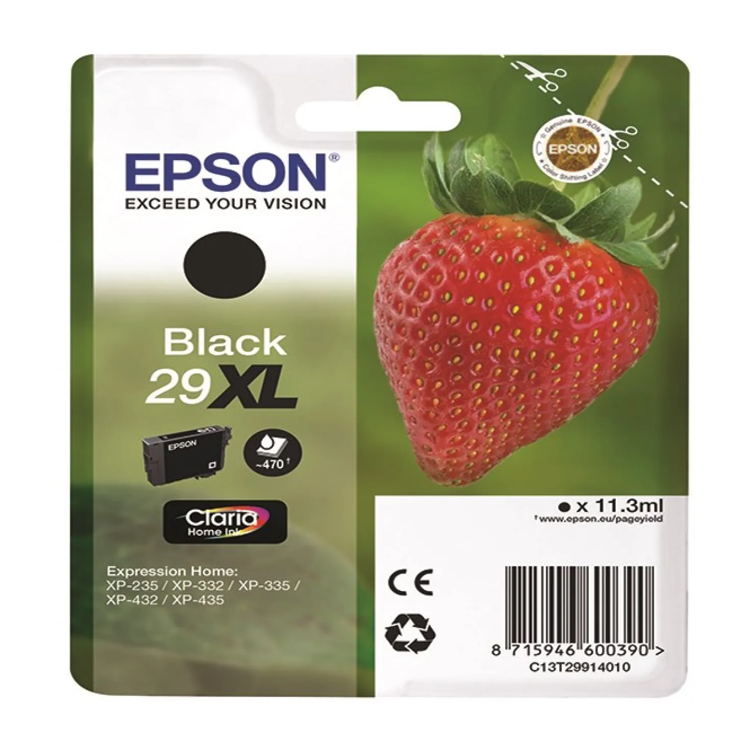 Ink-Jet Epson 29XL svart