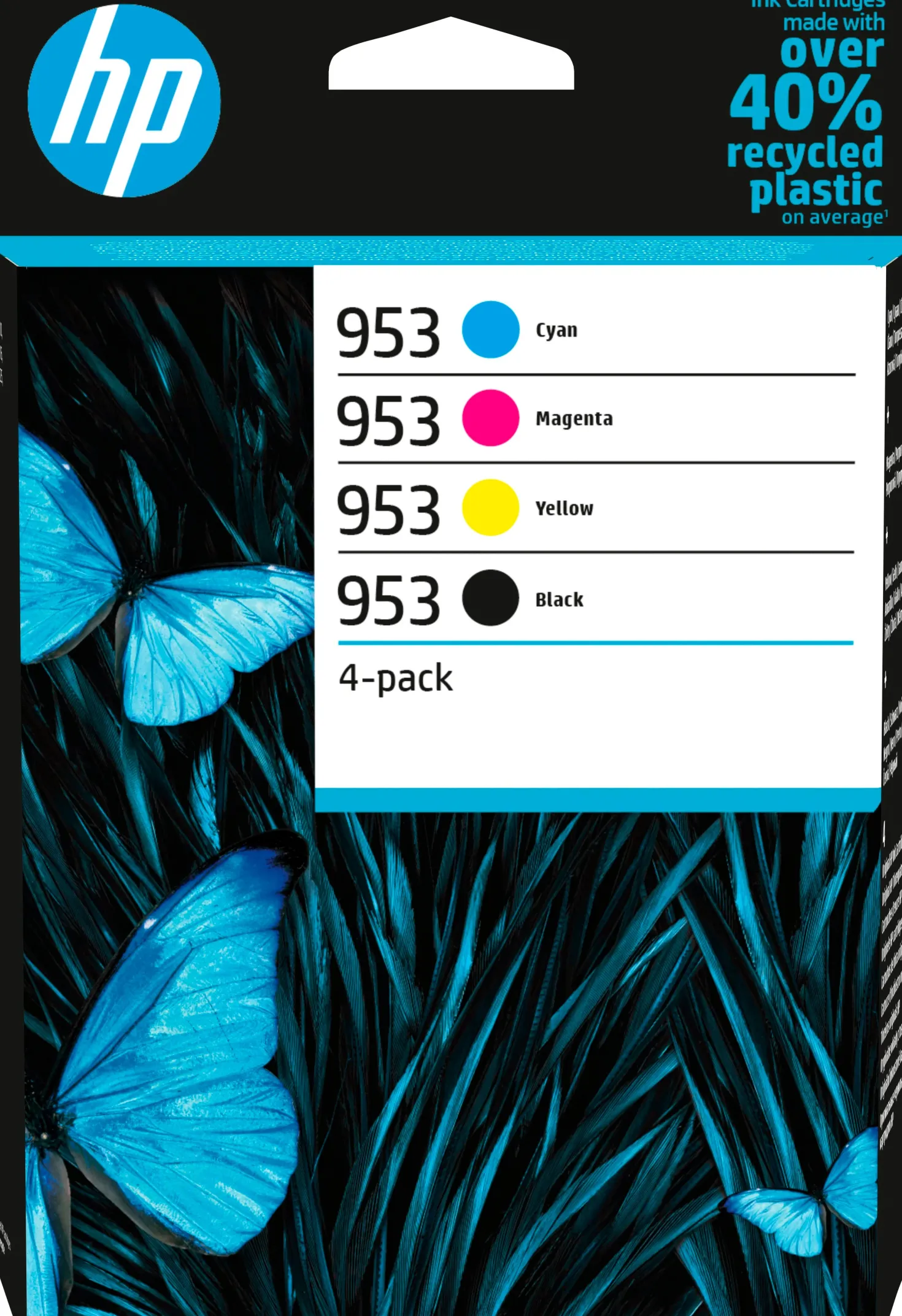 Ink-Jet HP 953 cyan/magenta/gul/svart Valuepack
