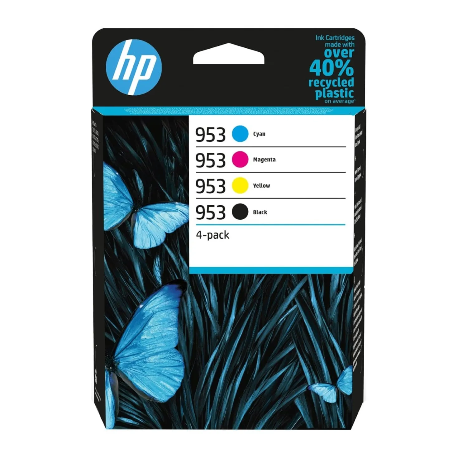 Ink-Jet HP 953 cyan/magenta/gul/svart Valuepack