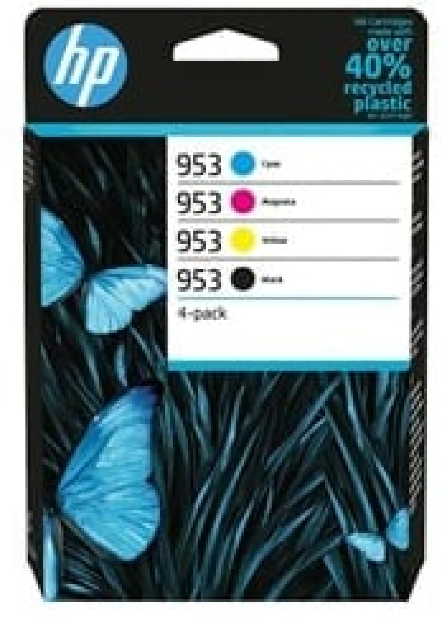 Ink-Jet HP 953 cyan/magenta/gul/svart Valuepack