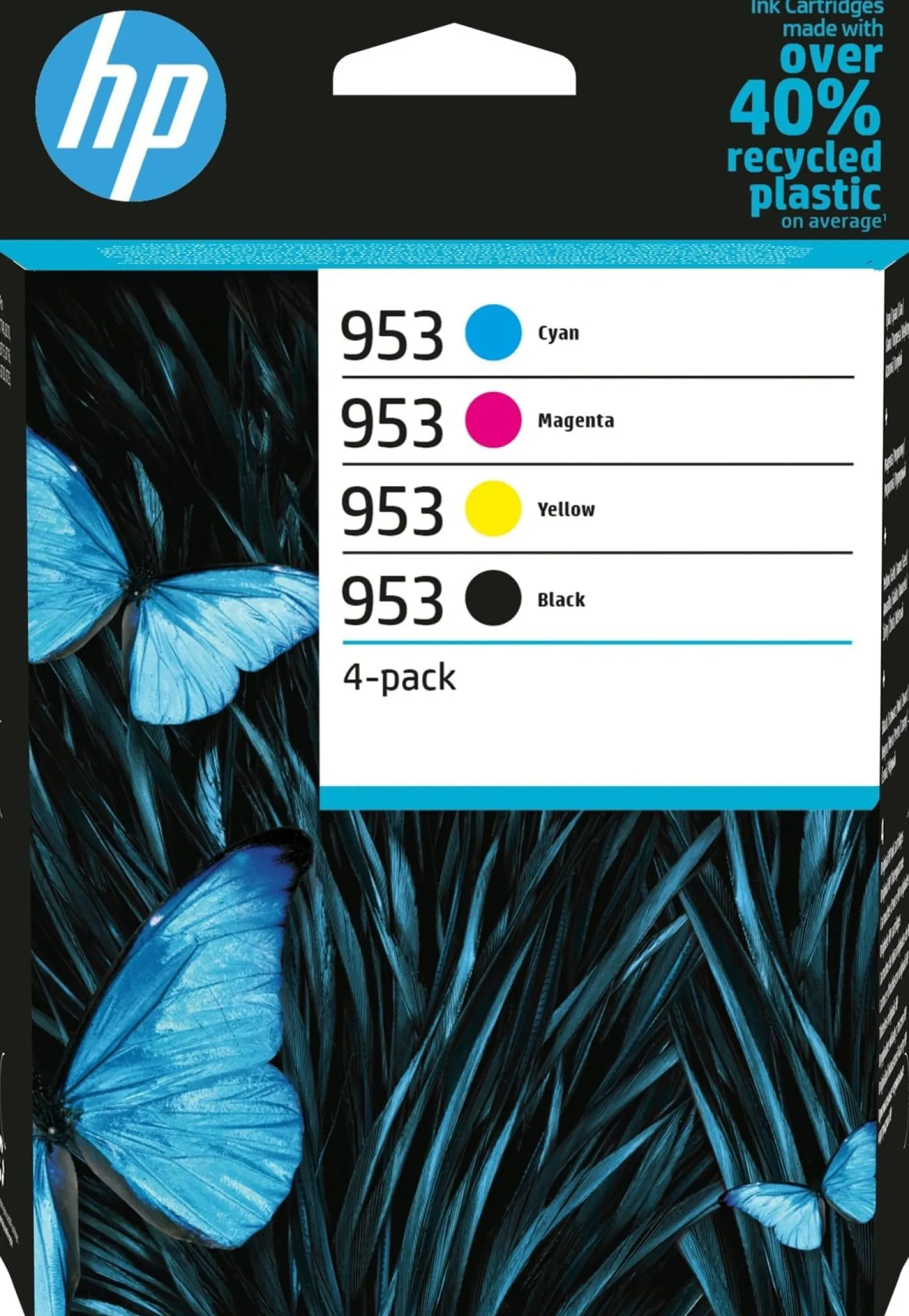Ink-Jet HP 953 cyan/magenta/gul/svart Valuepack