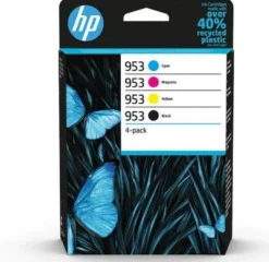 Ink-Jet HP 953 cyan/magenta/gul/svart Valuepack