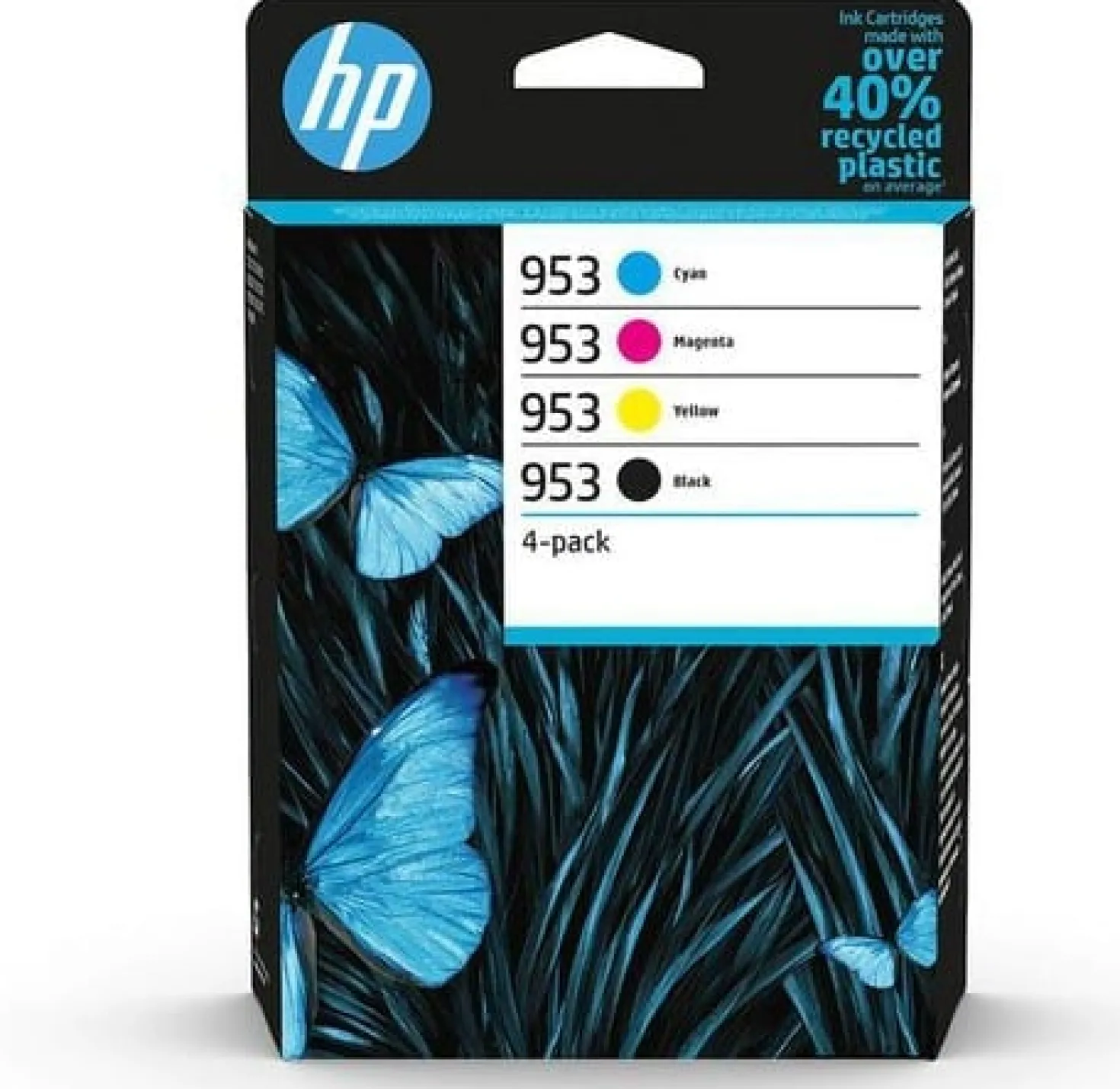 Ink-Jet HP 953 cyan/magenta/gul/svart Valuepack
