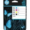Ink-Jet HP 912 cyan/magenta/gul/svart Valuepack