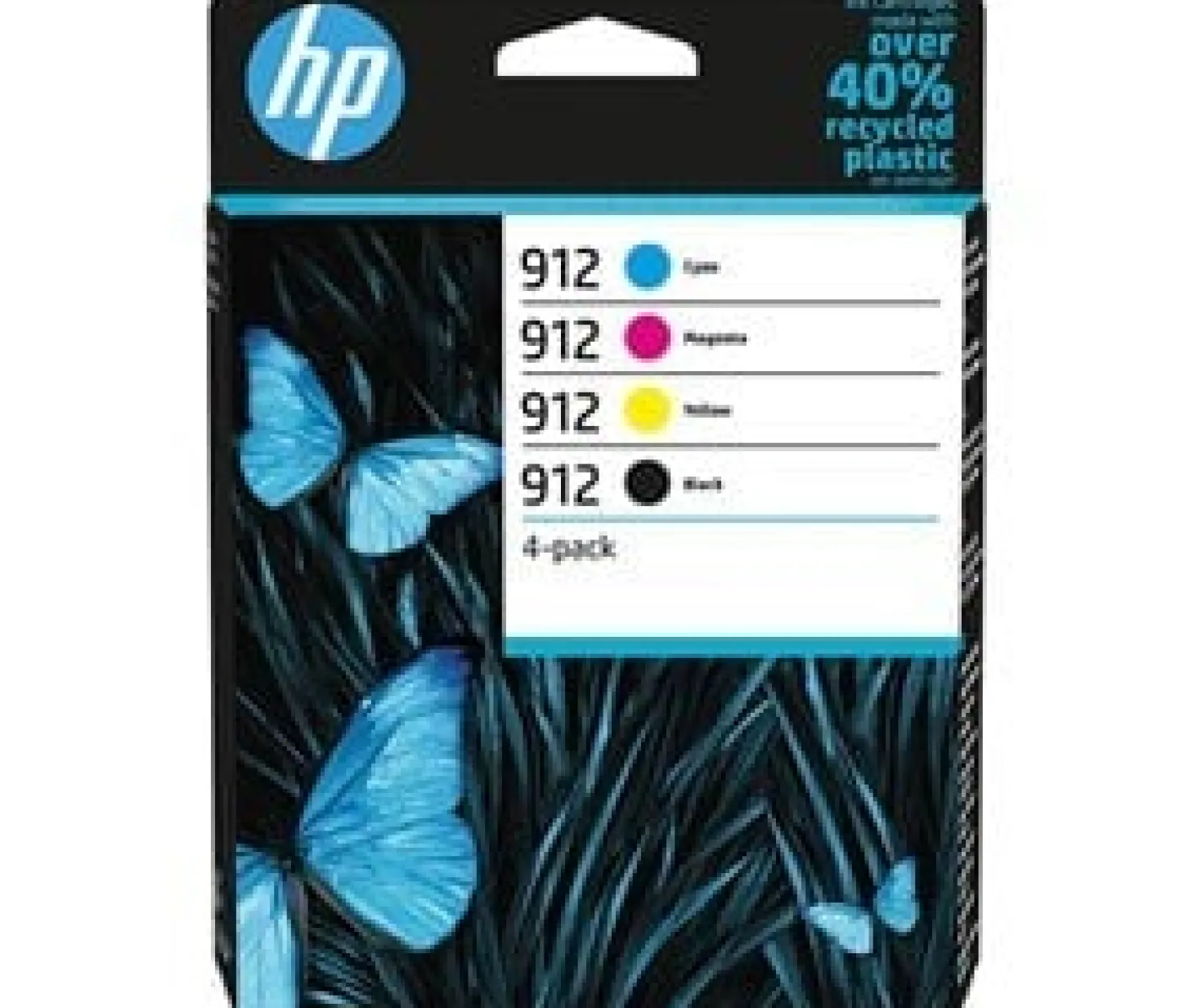 Ink-Jet HP 912 cyan/magenta/gul/svart Valuepack