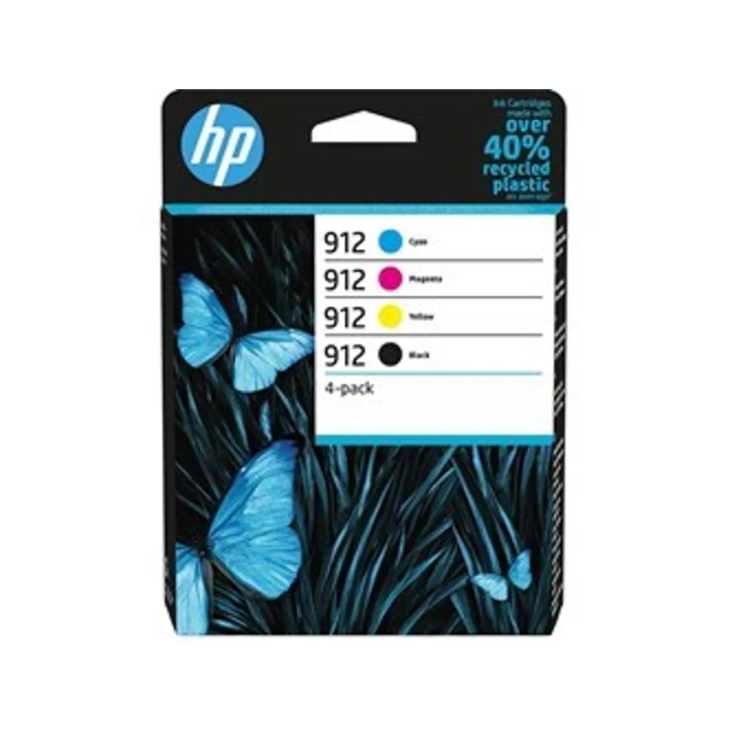 Ink-Jet HP 912 cyan/magenta/gul/svart Valuepack
