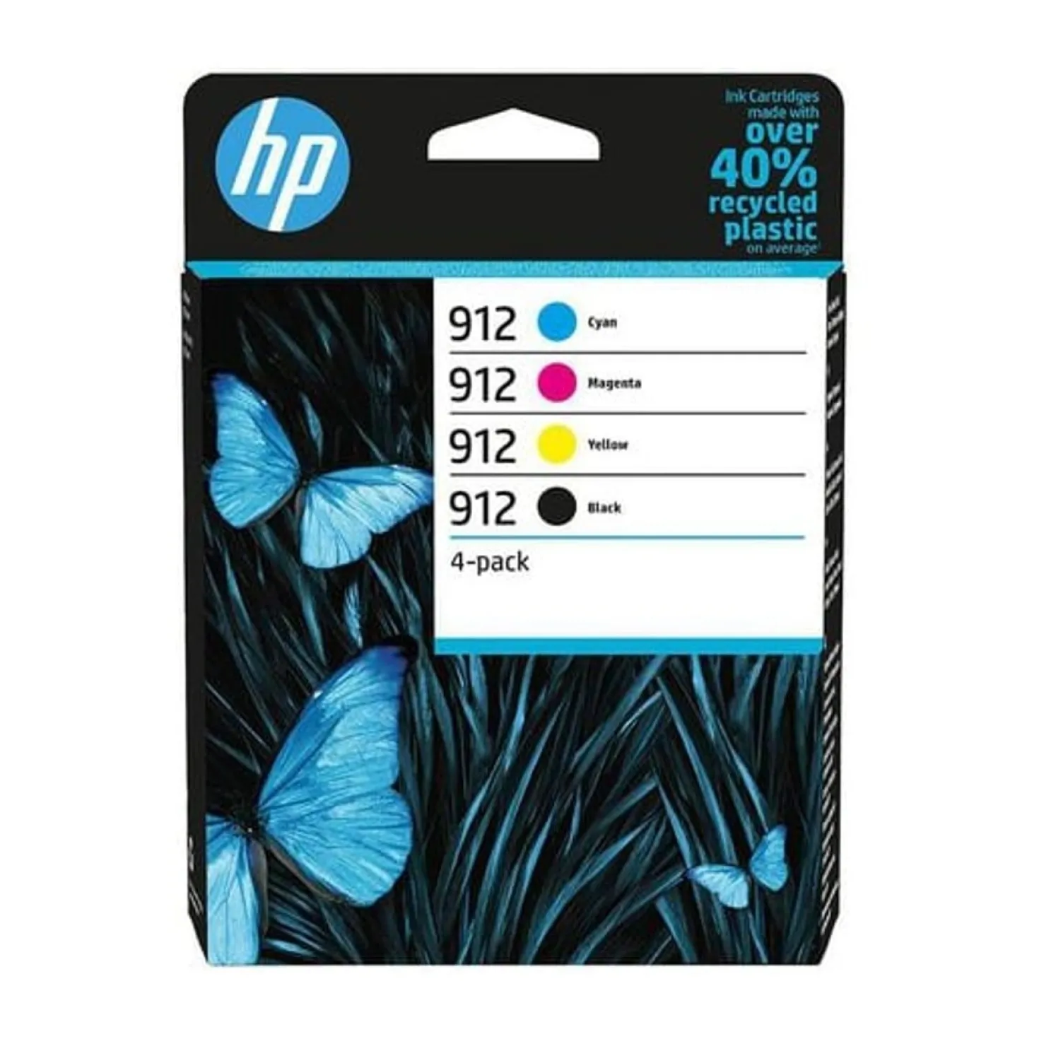 Ink-Jet HP 912 cyan/magenta/gul/svart Valuepack