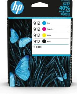 Ink-Jet HP 912 cyan/magenta/gul/svart Valuepack