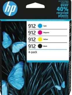 Ink-Jet HP 912 cyan/magenta/gul/svart Valuepack