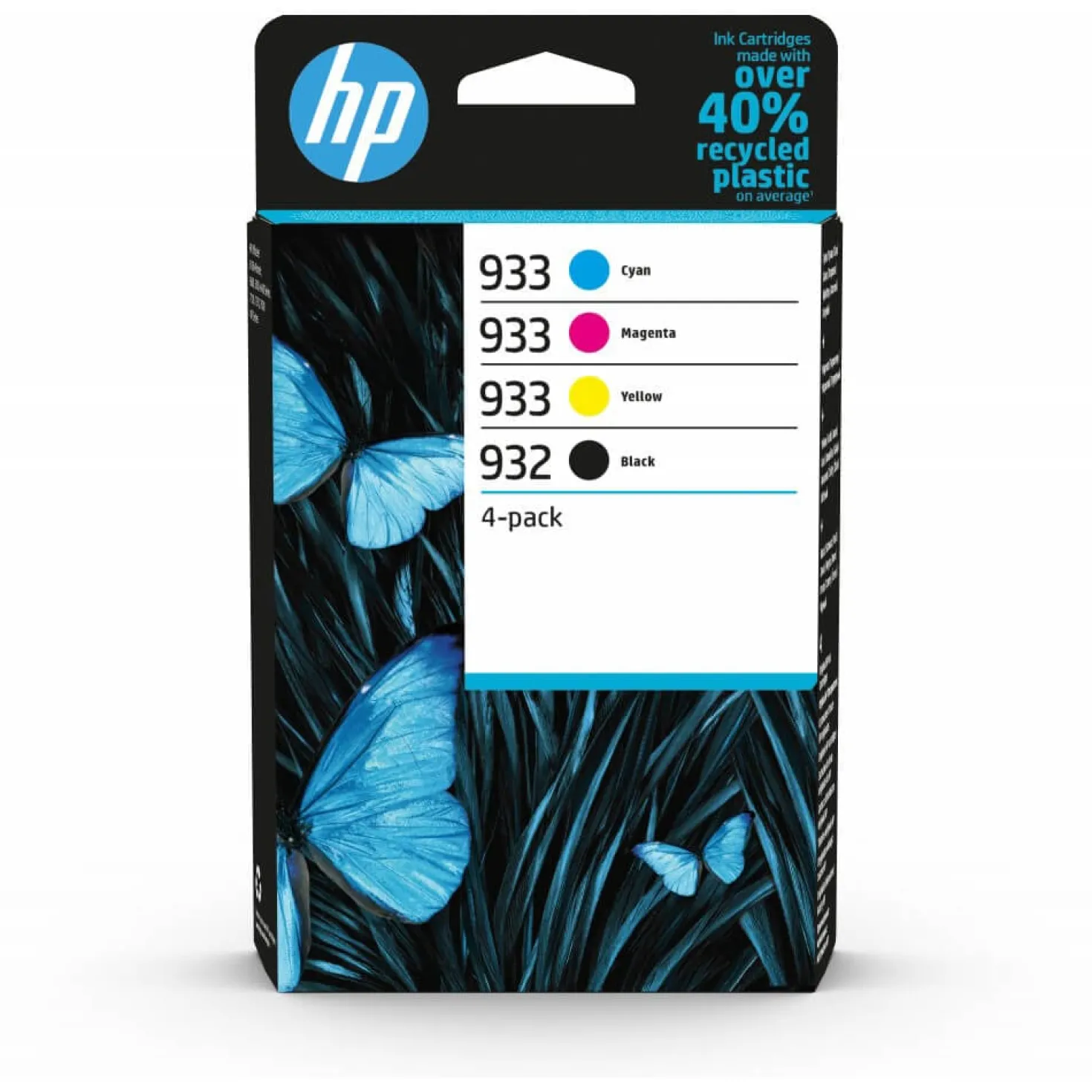 Ink-Jet HP 932/933 cyan/magenta/gul/svart Valuepack