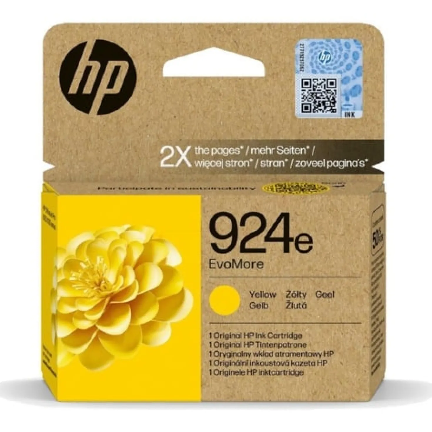 Ink-Jet HP 924e EvoMore gul