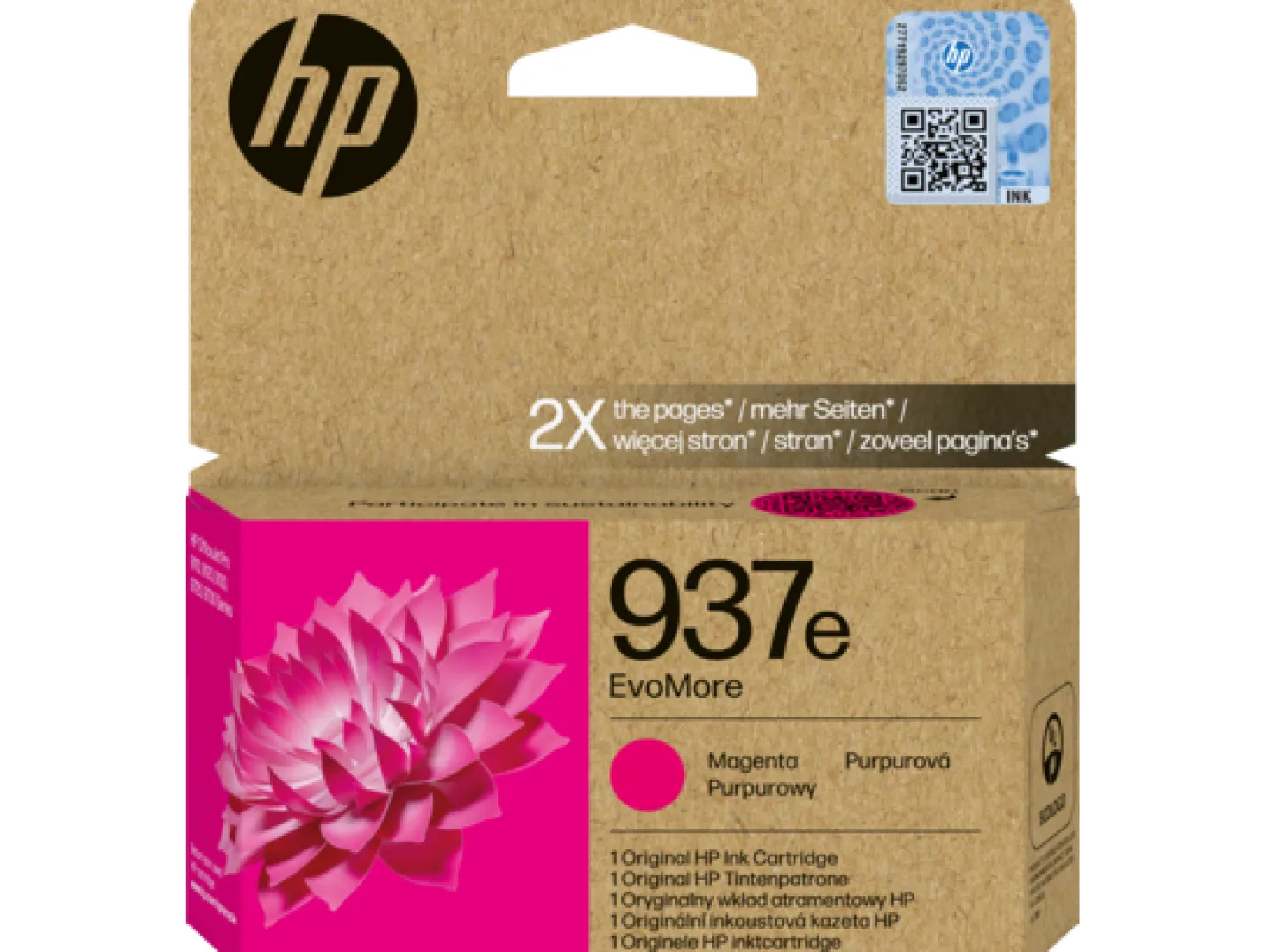 Ink-jet HP 937e EvoMore magenta