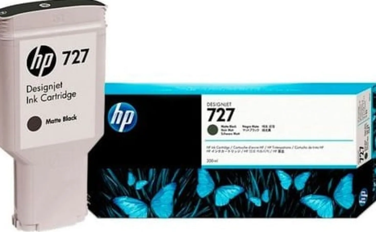 Ink-Jet Hp Matt Black 300 ml No727