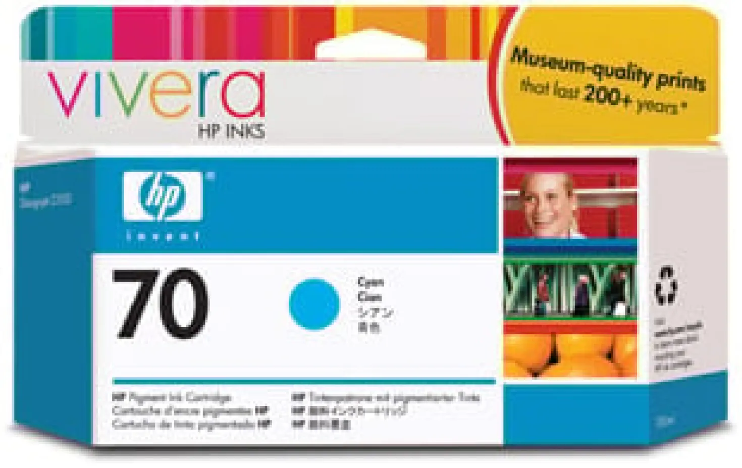 Ink-Jet HP No 70 cyan