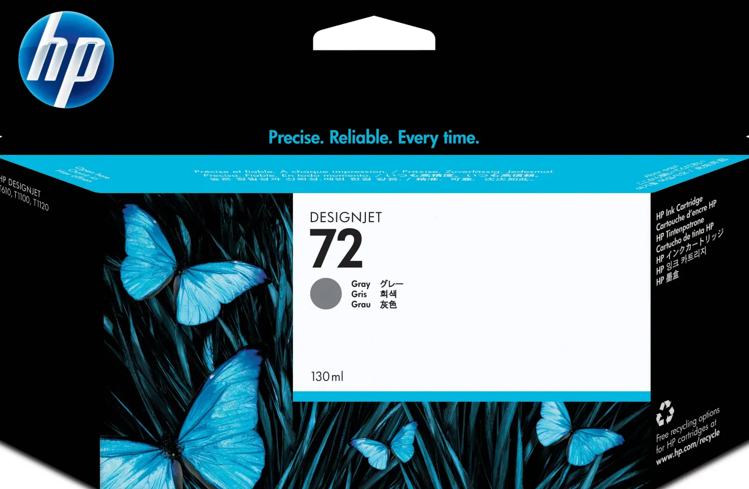 Ink-Jet Hp No72 Grey